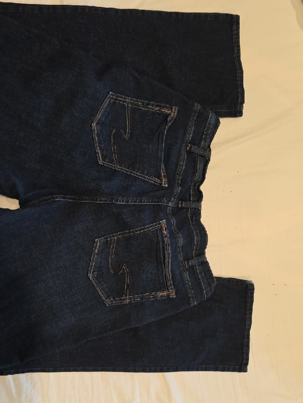Silver Jeans Dark Indigo Calley Slim Boot Jean